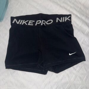 Nike Pro Women's Athletic Black Shorts